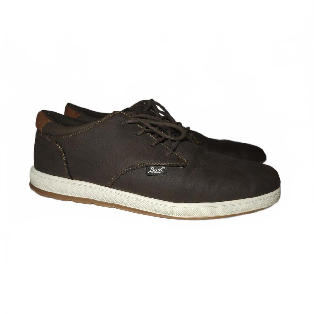 G.H. Bass Percy WX B Casual Oxford in brown synthetic leather Size 12